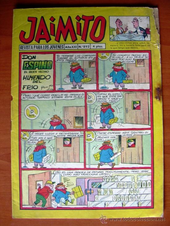 Tebeos: Jaimito, n&ordm; 892 - Editorial Valenciana - Foto 1