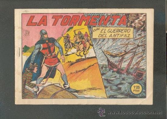 Tebeos: GUERRERO DEL ANTIFAZ N&ordm;148 ED.VALENCIANA