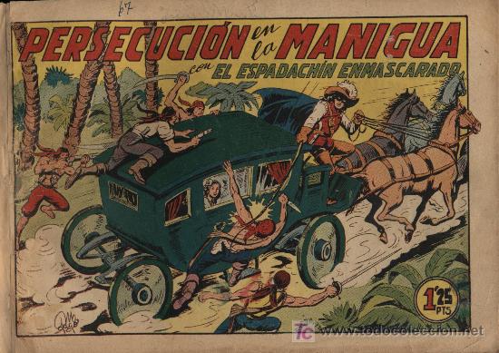 Tebeos: El Espadach&iacute;n Enmascarado. n&ordm; 66 - Foto 1