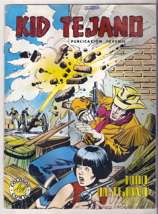 Tebeos: KID TEJANO N&ordm; 16 - COLOSOS DEL COMIC - Foto 1