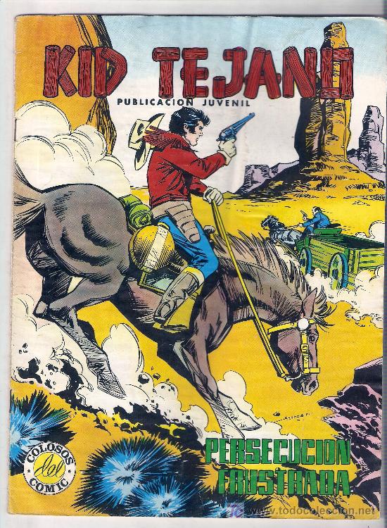 Tebeos: KID TEJANO N&ordm; 18 - COLOSOS DEL COMIC - Foto 1