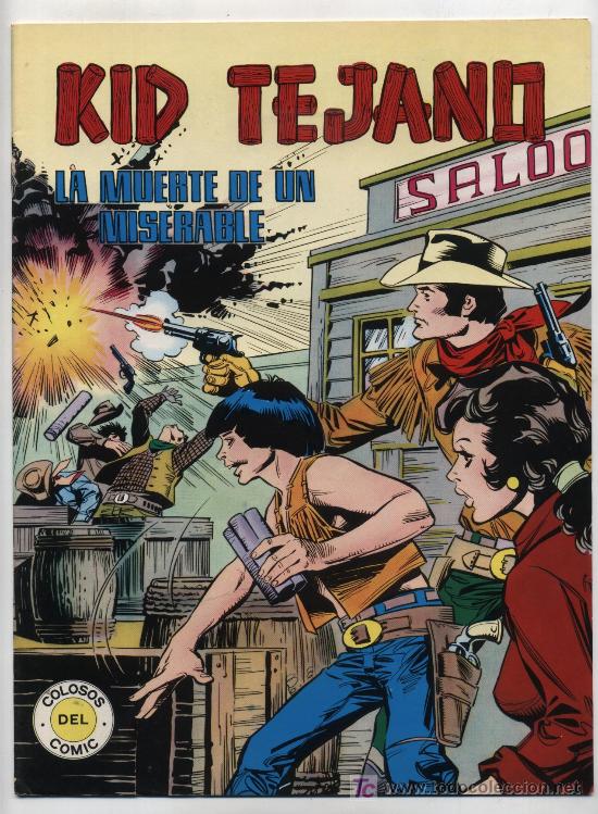 Tebeos: Kid Tejano n&ordm; 9.Colosos del Comic. &iexcl;IMPECABLE! - Foto 1