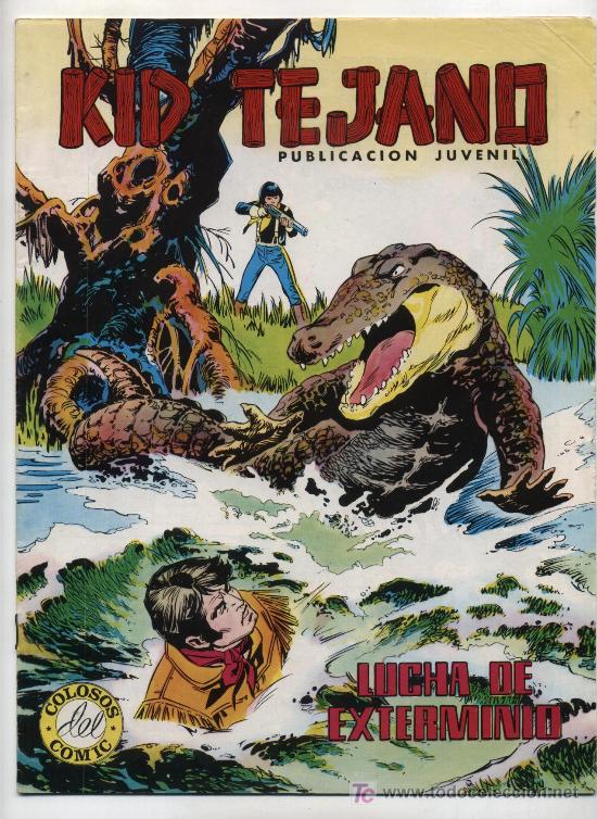 Tebeos: Kid Tejano n&ordm; 21. Colosos del Comic. - Foto 1