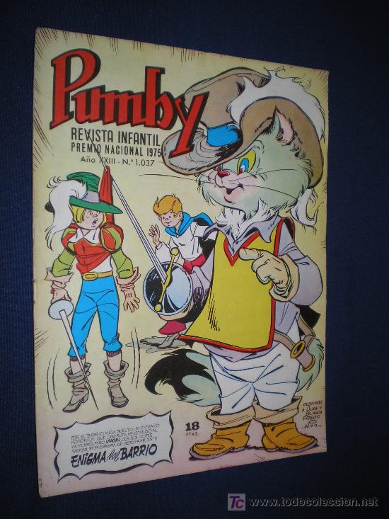Tebeos: PUMBY N&ordm; 1037 - EDIVAL 1977 - Foto 1