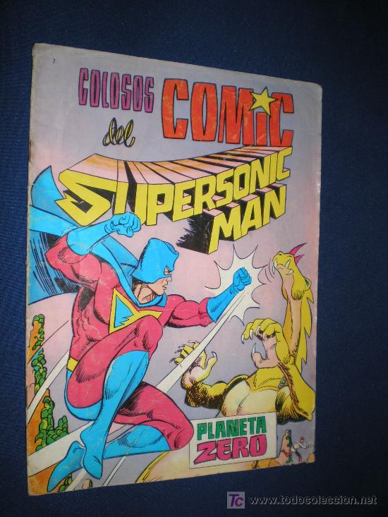 Tebeos: COLOSOS DEL COMIC N&ordm; 34 - SUPERSONIC MAN - Foto 1