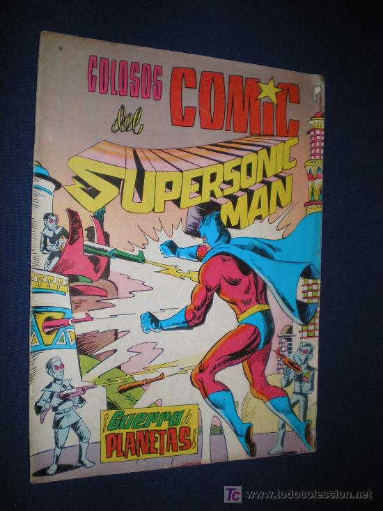 Tebeos: COLOSOS DEL COMIC N&ordm; 35 - SUPERSONIC MAN - Foto 1