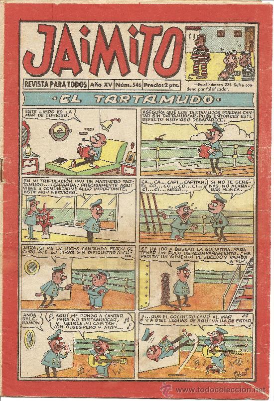 Tebeos: JAIMITO N&ordm; 546 A&Ntilde;O 1960 - Foto 1