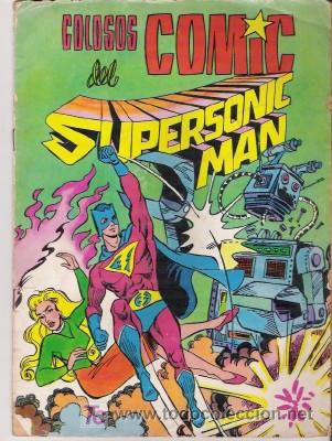Tebeos: COLOSOS DEL COMIC N&ordm; 3, SUPERSONIC MAN - Foto 1