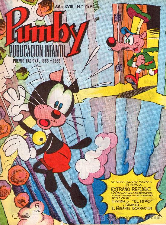 PUMBY. AÑO XVIII -Nº 789 (Tebeos y Comics - Valenciana - Pumby)