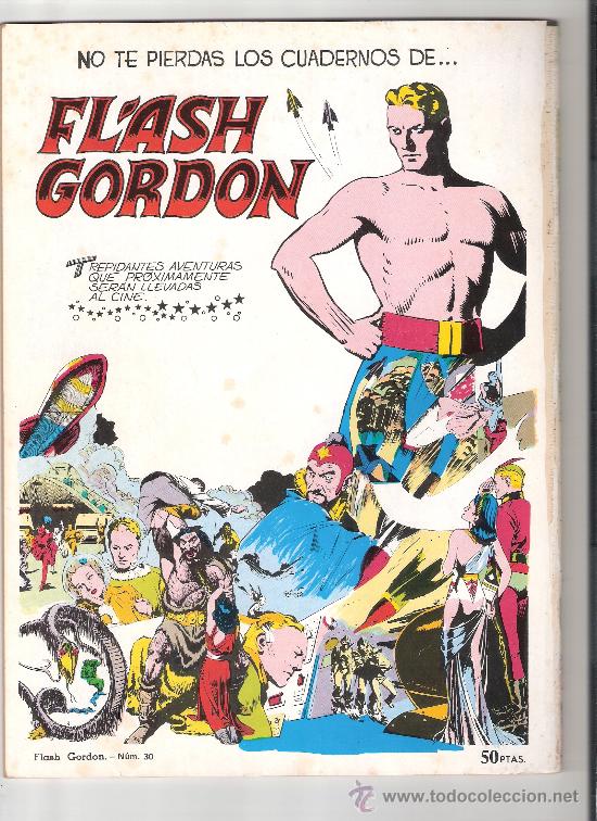 Tebeos: FLASH GORDON-COLOSOS DEL COMIC N&ordm; 30 - Foto 2