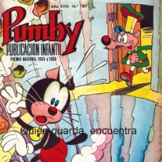 Tebeos: COMIC PUMBY Nº 789 NUEVO ORIGINAL DEL AÑO 1972-1973, EDITORIAL VALSA-J. SANCHÍS Y KARPA. Lote 112643663