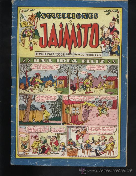 Tebeos: SELECCIONES DE JAIMITO N&ordm; 20 - Foto 1