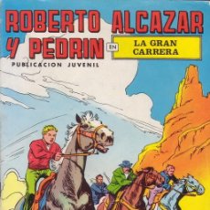 Tebeos: ROBERTO ALCAZAR Y PEDRIN Nº 47. LA GRAN CARRERA. EDITORIAL VALENCIANA.