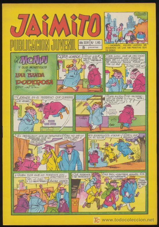 Tebeos: Jaimito n&ordm; 1145. Valenciana 1945. &iexcl;IMPECABLE! - Foto 1