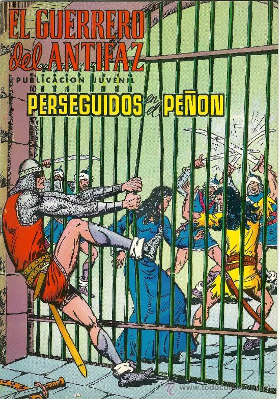 Giornalini: N&ordm; 27 El Guerrero del Antifaz. Ed. Valenciana, original 1972.
