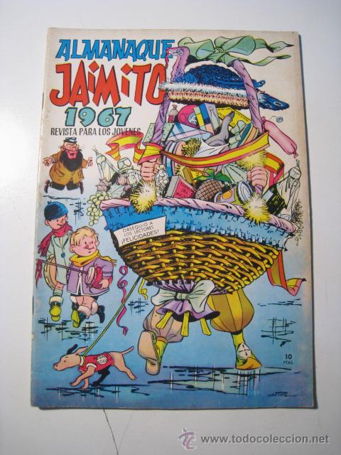 Tebeos: JAIMITO - ALMANAQUE 1967 - Foto 1