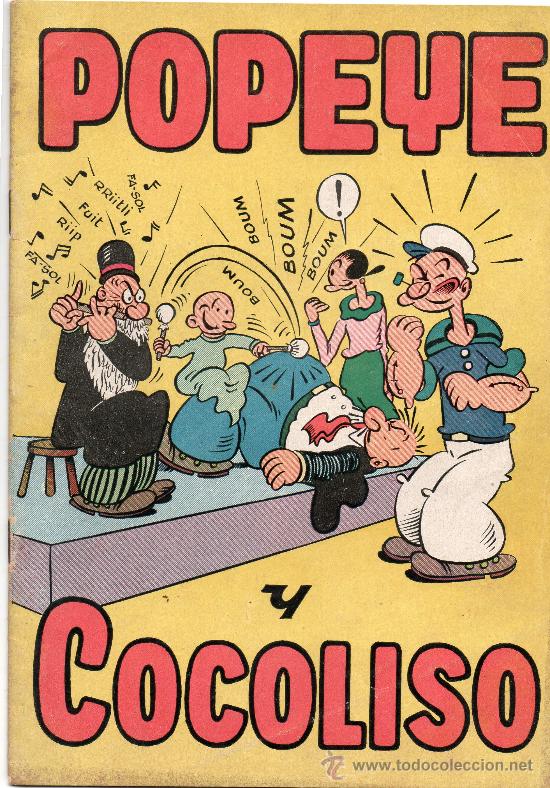 Tebeos: POPEYE Y COCOLISO DE VALENCIANA - Foto 1