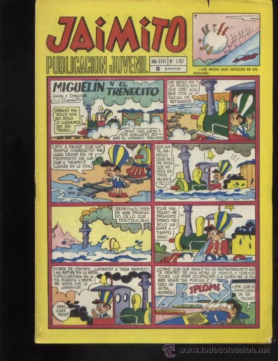 Tebeos: JAIMITO N&ordm; 1152 - Foto 1