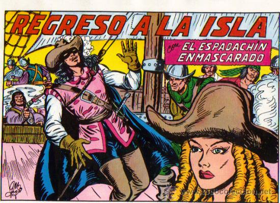 Tebeos: EL ESPADACHIN ENMASCARADO Nº 55 - 2ª EDICION - ED.VALENCIANA 12/06/1982