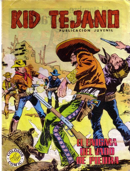 Tebeos: KID TEJANO N&ordm; 22 - COLOSOS DEL COMIC - Foto 1