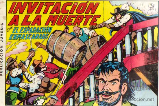 Tebeos: EL ESPADACHIN ENMASCARADO Nº 3 2ª EDICION - ED.VALENCIANA 30/05/1981