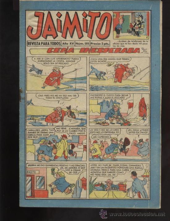 Tebeos: JAIMITO N&ordm; 585 - Foto 1