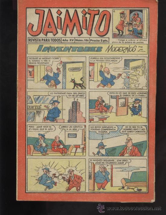 Tebeos: JAIMITO N&ordm; 586 - Foto 1