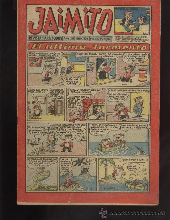 Tebeos: JAIMITO N&ordm; 420 - Foto 1