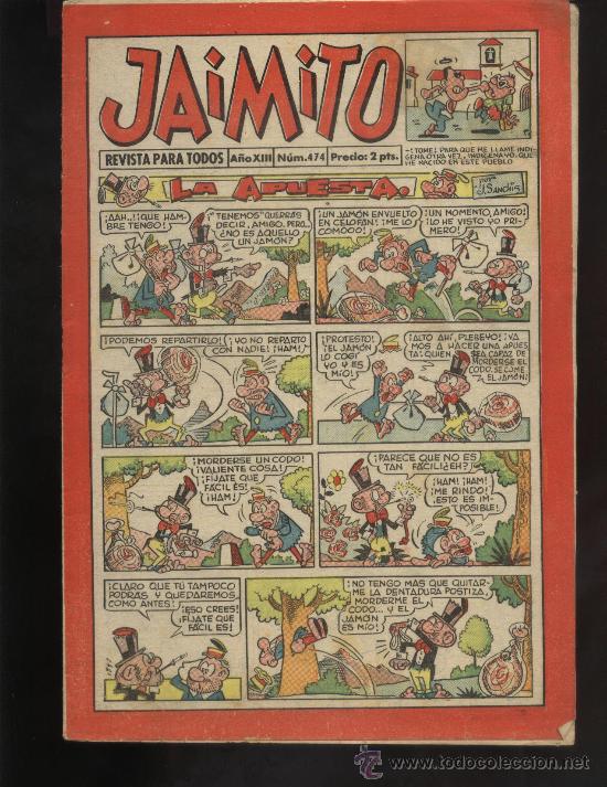 Tebeos: JAIMITO N&ordm; 474 - Foto 1