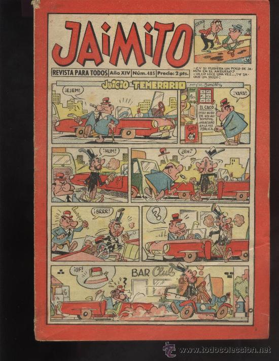 Tebeos: JAIMITO N&ordm; 485 - Foto 1