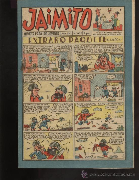 Tebeos: JAIMITO N&ordm; 637 - Foto 1