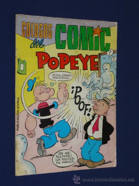 Tebeos: COLOSOS DEL COMIC POPEYE N&ordm; 10 - EDIVAL - Foto 1