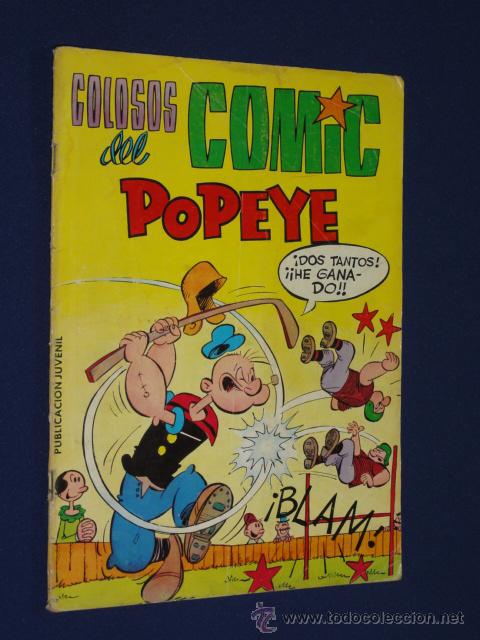 Tebeos: COLOSOS DEL COMIC POPEYE N&ordm; 3 - EDIVAL - Foto 1