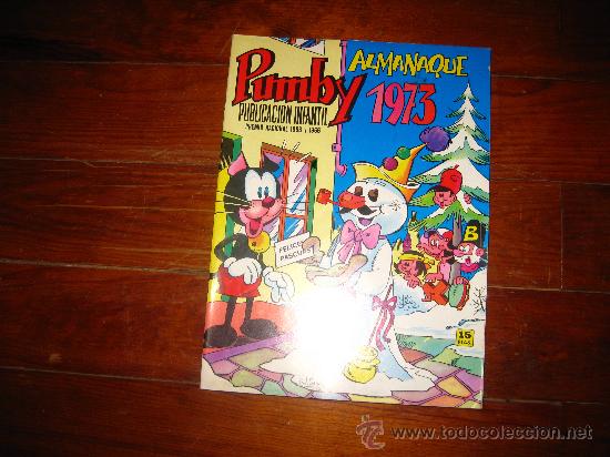 Tebeos: PUMBY ALMANAQUE 1973 - Foto 1