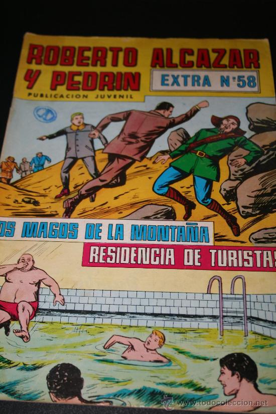 Tebeos: Roberto Alc&aacute;zar y Pedr&iacute;n. Extra n&ordm; 58 - Foto 1