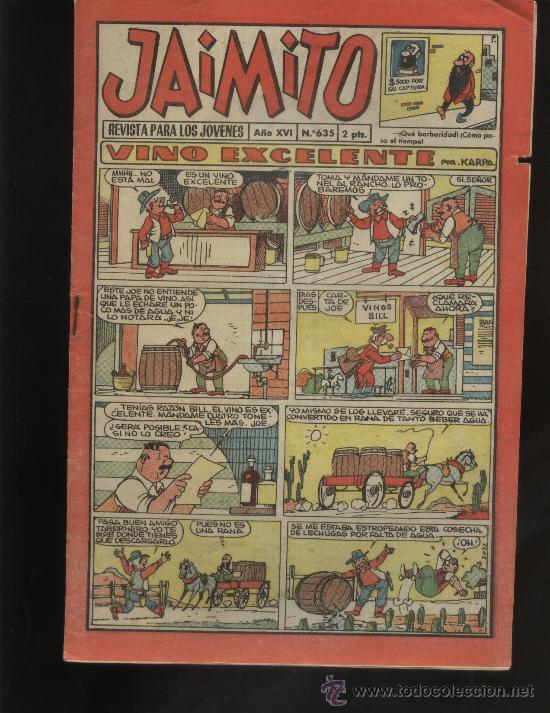 Tebeos: JAIMITO N&ordm; 635 - Foto 1