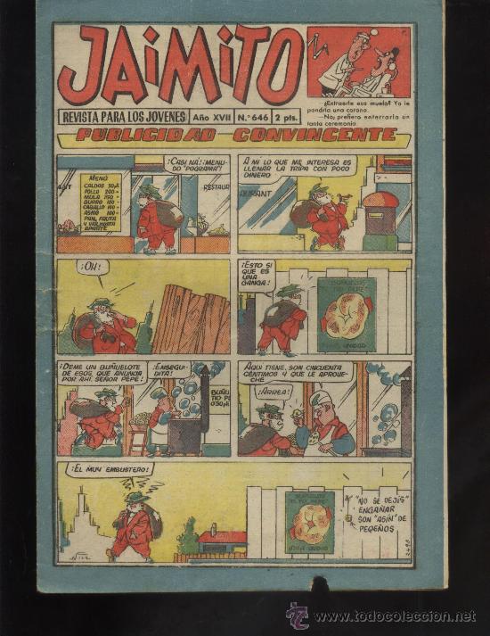 Tebeos: JAIMITO N&ordm; 646 - Foto 1