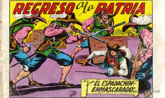 Tebeos: EL ESPADACHIN ENMASCARADO Nº 18 - 2ª EDICION - ED.VALENCIANA 12/09/1981