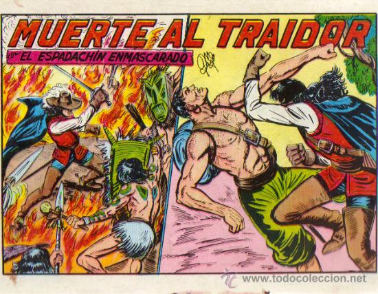 Tebeos: EL ESPADACHIN ENMASCARADO Nº 34 - 2ª EDICION - ED.VALENCIANA 16/01/1982
