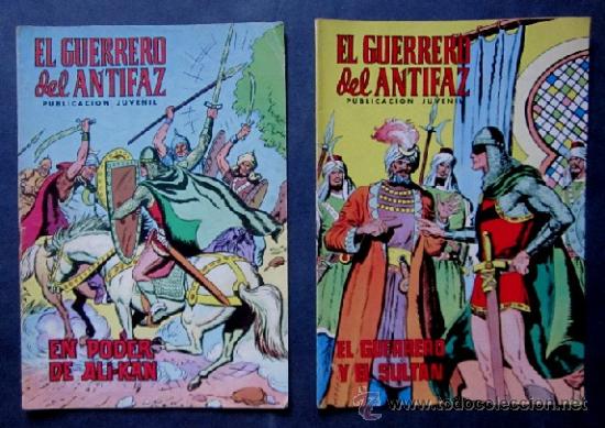 Tebeos: 2 COMICS: EL GUERRERO DEL ANTIFAZ - Foto 1