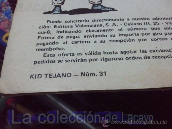 Tebeos: KIN TEJANO N&ordm; 31 - Foto 2