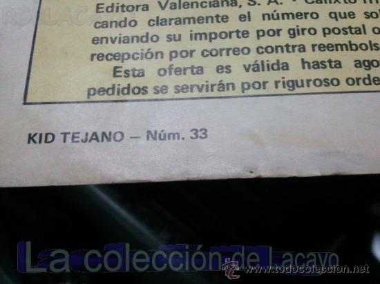 Tebeos: KIN TEJANO N&ordm; 33 - Foto 2