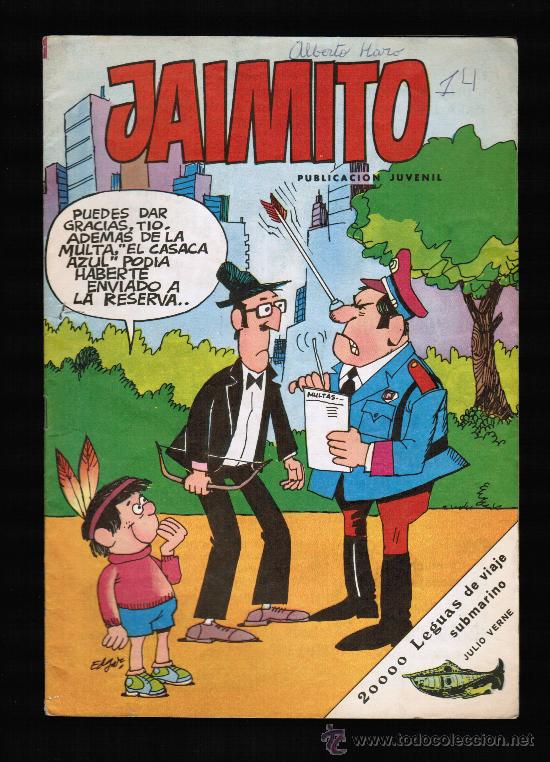 Tebeos: JAIMITO N&ordm; 1658 - EDIVAL 1984 - Foto 1