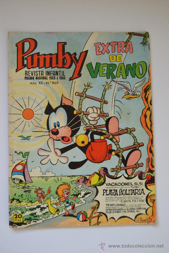 Tebeos: PUMBY N&ordm; 869 EXTRA DE VERANO - Foto 1