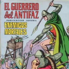 Tebeos: EL GUERRERO DEL ANTIFAZ. ENEMIGOS MORTALES. Nº 6. MANUEL GAGO. EDITORIAL VALENCIANA.