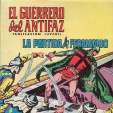 Tebeos: EL GUERRERO DEL ANTIFAZ. LA PARTIDA DE FERNANDO. Nº 95. MANUEL GAGO. EDITORIAL VALENCIANA.