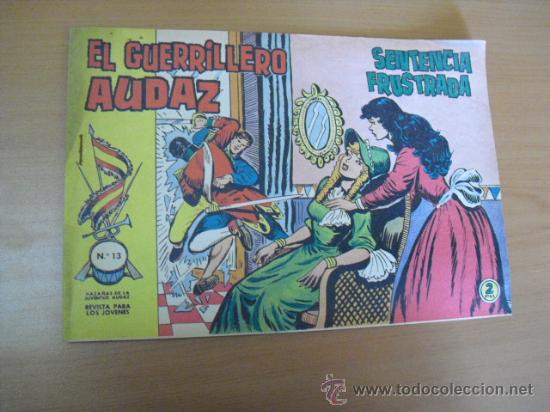Tebeos: el guerrillero audaz n&ordm; 13,1962 - Foto 1