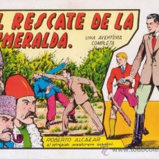 Tebeos: ROBERTO ALCAZAR Y PEDRIN. EL RESCATE DE LA ESMERALDA. Nº 31. AÑO 1981. EDITORIAL VALENCIANA.