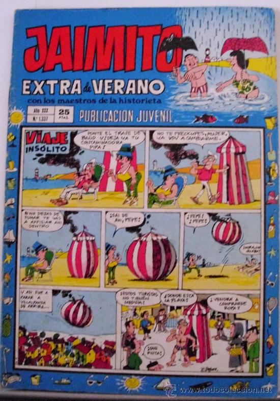 Tebeos: JAIMITO 1337 EXTRA DE VERANO - Foto 1
