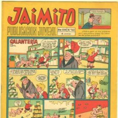 Tebeos: JAIMITO Nº 962 , EDI. VALENCIANA 1968 - AMBROS - HEROES DEL DEPORTE, PIPO CHISERA Y JUANITO